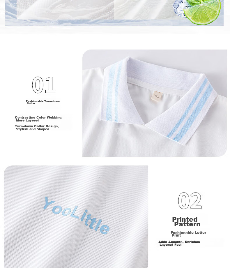Moonkids Girls Summer Quick-Dry Sports Set Children's Cooling Short Sleeve Dress Tennis Badminton 5